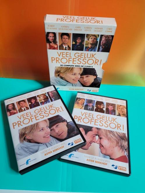 veel geluk professor de volledige Vlaamse serie op dvd, Cd's en Dvd's, Dvd's | Komedie, Gebruikt, Ophalen