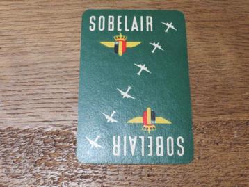1 LOSSE SPEELKAART LUCHTVAART BELGIE SOBELAIR beschikbaar voor biedingen