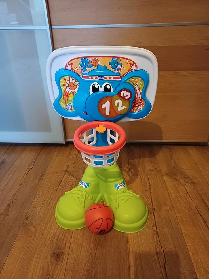 Elektronische Mini-Basketbal – Chicco Basket League, Kinderen en Baby's, Speelgoed | Overig, Zo goed als nieuw, Jongen of Meisje