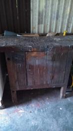 Kleine werkbank in originele staat met een deur, Doe-het-zelf en Bouw, Ophalen, Gebruikt