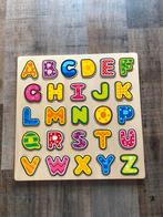 Houten alfabet puzzel, En bois, Comme neuf, 10 à 50 pièces, Enlèvement