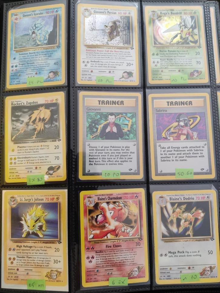 Prachtig lotje classic kaarten, Hobby en Vrije tijd, Verzamelkaartspellen | Pokémon, Ophalen of Verzenden