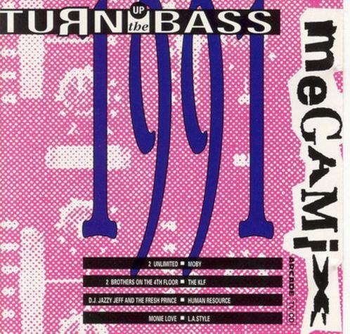 CD * TURN UP THE BASS - MEGA MIX 1991, Cd's en Dvd's, Cd's | Dance en House, Zo goed als nieuw, Techno of Trance, Ophalen of Verzenden
