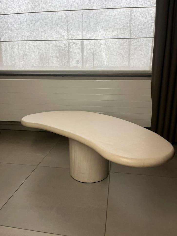 Mortex tafel niervorm, Huis en Inrichting, Tafels | Salontafels, Nieuw, Ophalen