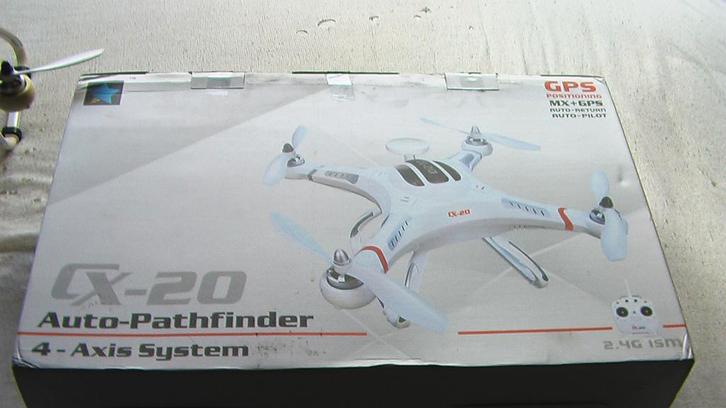 CX-20 Drone., Audio, Tv en Foto, Drones, Zo goed als nieuw, Overige typen, Overige merken, 250 tot 900 gram, Minder dan 15 minuten