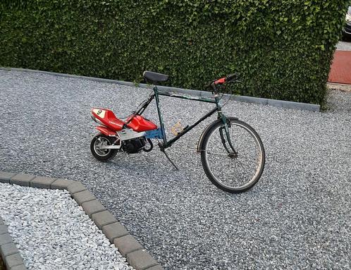 Fiets met motor, Fietsen en Brommers, Brommers | Overige merken, Zo goed als nieuw, Ophalen