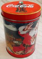 Blik / Storage Tin, Kerst / Christmas, Coca Cola, 1990s.(1), Verzamelen, Ophalen of Verzenden, Gebruikt, Gebruiksvoorwerp