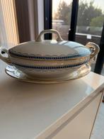 Antieke terrine + onderbord, Enlèvement ou Envoi