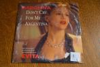 Single Madonna - Don't cry for me Argentina, CD & DVD, CD Singles, 1 single, Utilisé, Musique de films et Bande son, Enlèvement ou Envoi