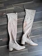 Högl, overknee laarzen, mt 7 (40), Hoge laarzen, Beige, Ophalen of Verzenden, Zo goed als nieuw