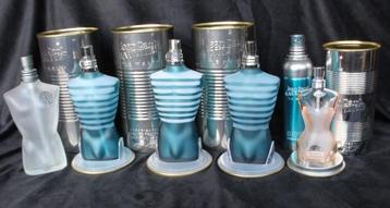 Collectie Set lege eau de toilette parfumflesjes, Verzamelen, Ophalen, Gebruikt, Parfumfles