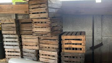 Authentieke originele fruitkisten, Huis en Inrichting, Woonaccessoires | Kisten, Ophalen, Zo goed als nieuw