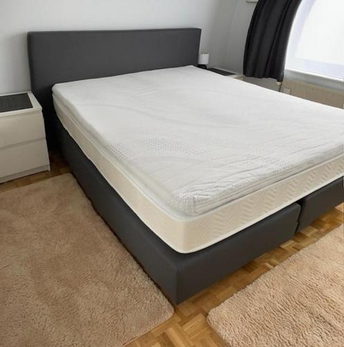 Boxspring 160 x 200 Gereserveerd, Huis en Inrichting, Slaapkamer | Boxsprings, Zo goed als nieuw, 160 cm, 200 cm, Tweepersoons