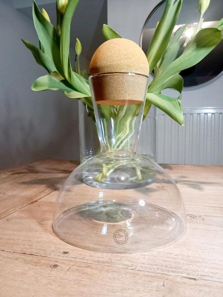 Vintage design Bodum 3 Barrique - Wijnkaraf & waterkaraf., Huis en Inrichting, Woonaccessoires | Stolpen, Zo goed als nieuw, Ophalen of Verzenden
