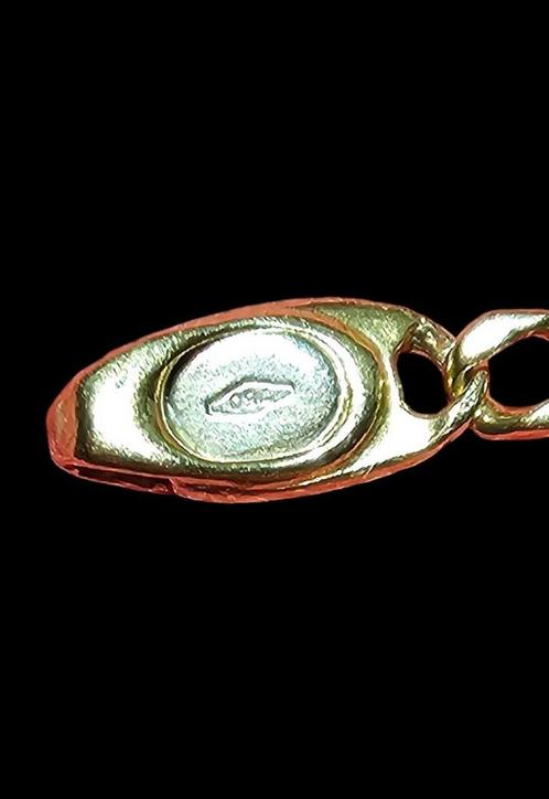 TWEEKLEURIGE ARMBAND IN 18 KARAAT GOUD, Handtassen en Accessoires, Armbanden, Goud, Goud, Ophalen of Verzenden
