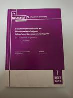 Studieboek toelatingsexamen: Statistiek in genetica, Boeken, Studieboeken en Cursussen, Ophalen, Zo goed als nieuw