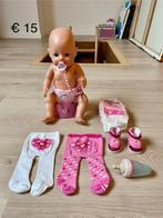 Pop Baby Born + toebehoren, Kinderen en Baby's, Ophalen, Zo goed als nieuw