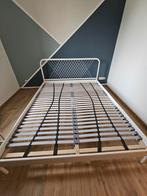 Ikea ijzeren bed 160cm op 200 cm, Huis en Inrichting, Slaapkamer | Bedden, Ophalen, Zo goed als nieuw, 200 cm