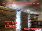 MATRASSEN & TOPPERS AAN PROMO PRIJS, Ophalen of Verzenden, Nieuw
