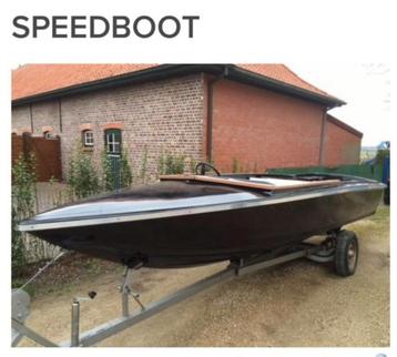 Zeldzame speedboot Castoldi Quasarc18 '