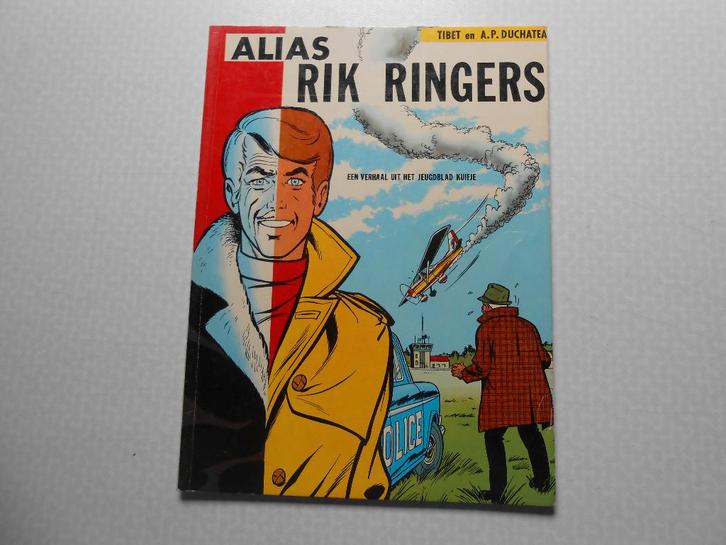 Rik Ringers 9 Alias Rik Ringers 1969 1 ste druk., Boeken, Stripverhalen, Zo goed als nieuw, Eén stripboek, Ophalen of Verzenden