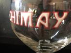 CHIMAY oud zware emaille glas, Enlèvement ou Envoi, Utilisé, Verre ou Verres, Autres marques