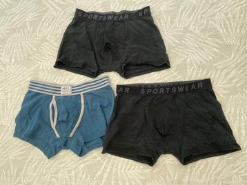 3 Boxershorts Wesc & Sportswear maat S, Enlèvement ou Envoi, Noir, Wesc, Boxer