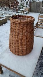 Panier à linge en osier, Ophalen, Mand, Rond, Zo goed als nieuw