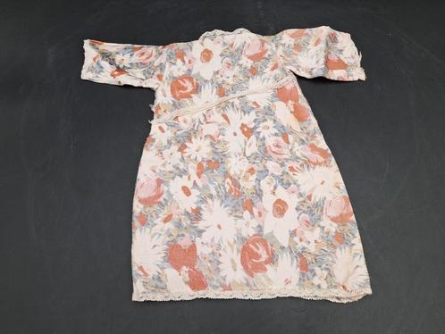 oude roos gebloemde poppenjurk, jaren 50, Antiek en Kunst, Curiosa en Brocante, Ophalen of Verzenden