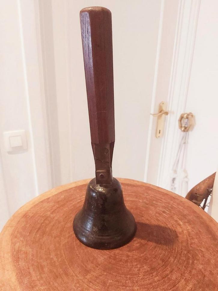 Originele Victoriaanse messing handbel, Antiek en Kunst, Antiek | Woonaccessoires, Ophalen of Verzenden