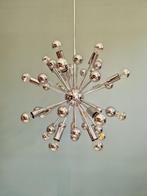 Sputnik-kroonluchter in verchroomd metaal, 20 lichtpunten, 1, Antiek en Kunst, Ophalen