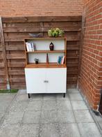 Vintage bibliotheekmeubilair, Huis en Inrichting, Kasten | Boekenkasten, Ophalen, Zo goed als nieuw, Teakhout