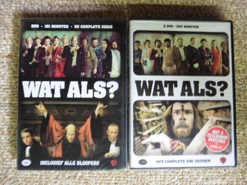 Vlaamse TV Series ( Safety First / Wat Als? ) Pakketprijs, Cd's en Dvd's, Dvd's | Nederlandstalig, Zo goed als nieuw, Tv fictie