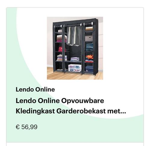 Opvouwbare kleerkast / Camping kast, Huis en Inrichting, Kasten | Kleerkasten, Zo goed als nieuw, Ophalen