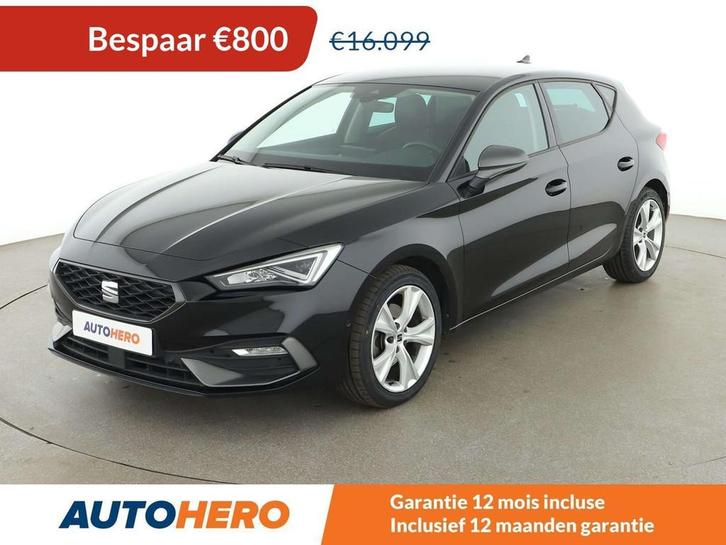SEAT Leon 1.0 TSI FR (année de construction 2020), Autos, Seat, Achat, Leon, ABS, Régulateur de distance, Airbags, Air conditionné