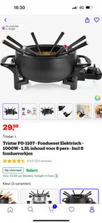 Fondue set, Elektronische apparatuur, Gourmetstellen, Ophalen, Zo goed als nieuw