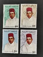 Marokko 1968 - Koning Hassan II (groot formaat), Postzegels en Munten, Postzegels | Afrika, Ophalen of Verzenden, Marokko, Gestempeld