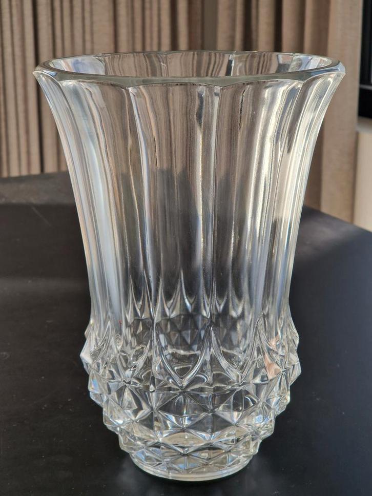 Gestempeld val saint lambert Belgium vaas, Antiek en Kunst, Antiek | Glaswerk en Kristal, Ophalen of Verzenden