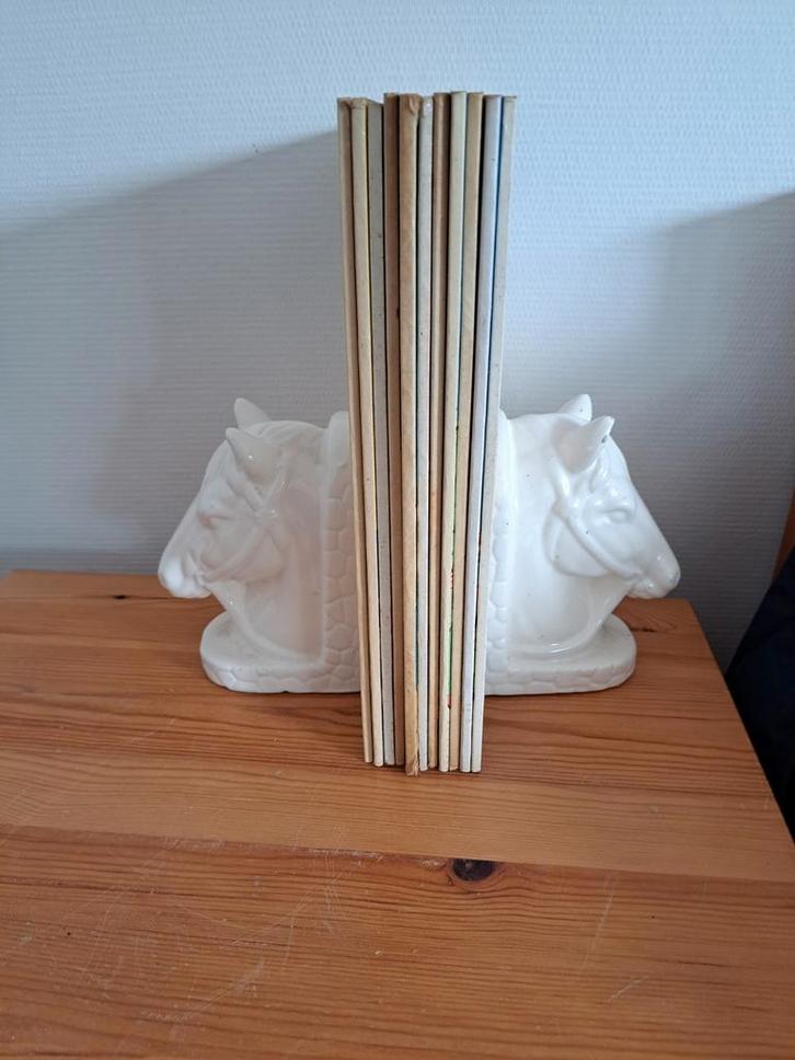 Paarden boekensteunen, Huis en Inrichting, Woonaccessoires | Wandplanken en Boekenplanken, Zo goed als nieuw, Ophalen