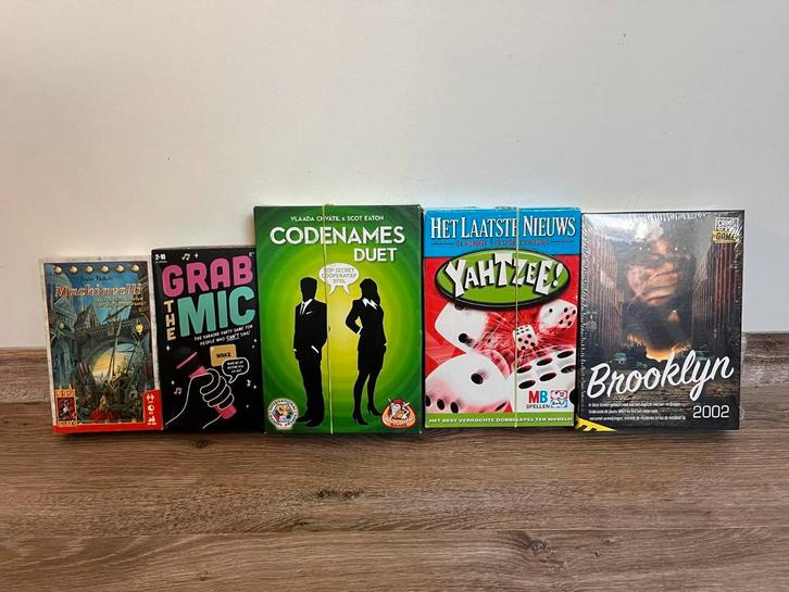 Kleine prijsjes - Gezelschapspelletjes - amper gebruikt, Hobby en Vrije tijd, Gezelschapsspellen | Overige, Zo goed als nieuw