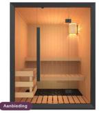 Outlet - Showroommodel - Harvia Onni - Sauna Cabine, Sport en Fitness, Ophalen, Gebruikt, Fins of Traditioneel, Complete sauna