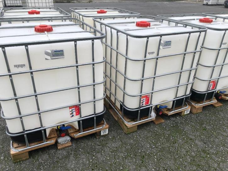 IBC 1.000 liter, watervat, IBC container, waterton, regenton, Tuin en Terras, Overige Tuin en Terras, Zo goed als nieuw, Ophalen