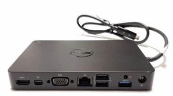 Station d'accueil Dell WD15 avec adaptateur USB-C 130 W, Enlèvement ou Envoi, Station d'accueil, Portable, Dell