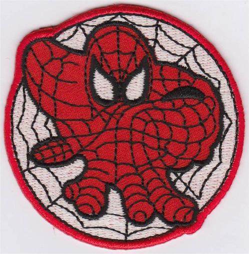 Spiderman stoffen opstrijk patch embleem #4, Verzamelen, Kleding en Patronen, Nieuw, Verzenden