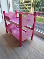 Houten stapelbed voor poppen., Kinderen en Baby's, Ophalen, Gebruikt, Babypop