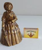 Koperen crinoline damesbel (14 cm H), Antiek en Kunst, Ophalen of Verzenden