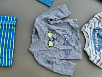 grijze longsleeve t-shirt hond met zonnebril 9m 74cm beschikbaar voor biedingen