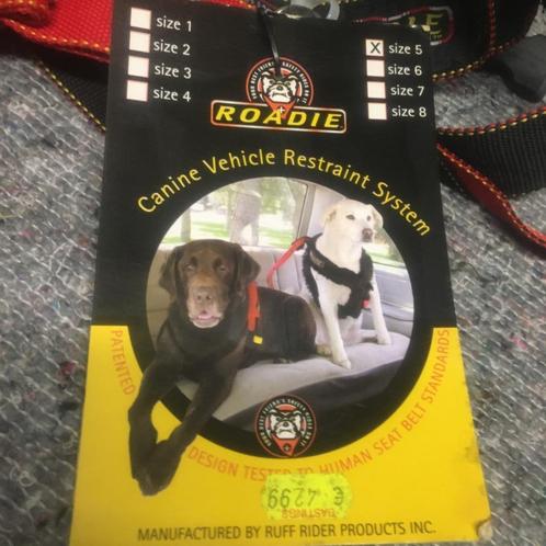 Harnas hond voor auto - 11 tot 25 kg - Ruffriders, Dieren en Toebehoren, Hondenhalsbanden en Penningen, Ophalen of Verzenden