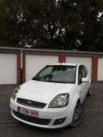 Ford Fiesta 1.4 TDCI, Auto's, Voorwielaandrijving, Zwart, 4 cilinders, Leder en Stof