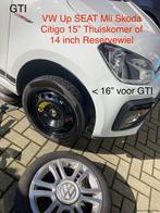 Reservewiel & Gereedschap VW Up Seat Mii Skoda Citigo Oem 14, Gebruikt, Banden en Velgen, Ophalen of Verzenden, 165 mm